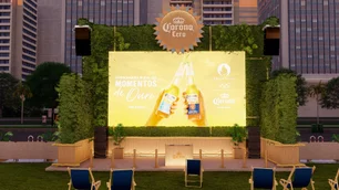 Imagem referente à matéria: Corona Cero cria espaço exclusivo para transmissão dos Jogos Olímpicos no coração financeiro de SP