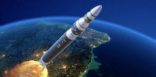 Imagem referente à matéria: O foguete que o Brasil pretende lançar a partir do Maranhão