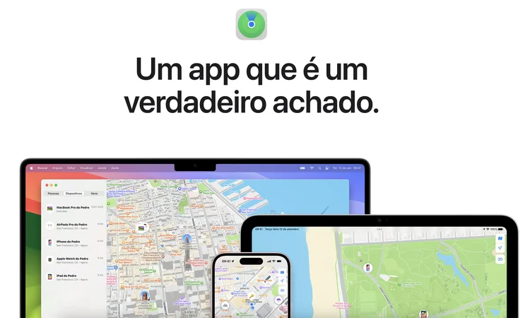 Solução inovadora: ferramenta “começou com a ideia de alguém perder o telefone no sofá” (Reprodução Site Apple)