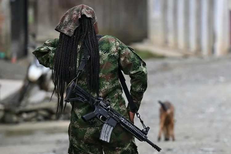 O ELN mantém negociações de paz com o presidente Gustavo Petro, e combinou uma trégua que expira em agosto, ao passo que uma facção de dissidentes das Farc também negocia um cessar-fogo com o governo (AFP)