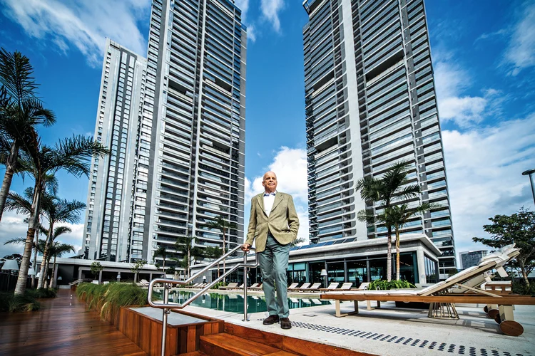 Adalberto Bueno Netto, fundador e CEO do Grupo Bueno Netto: o executivo considera o Parque Global o maior projeto de sua carreira (Leandro Fonseca/Exame)