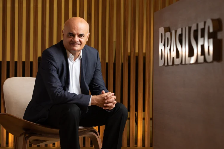 Amauri Vasconcelos, presidente da Brasilseg, empresa de seguros da holding BB Seguros (Brasilseg/Divulgação)