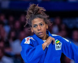 Imagem referente à matéria: Rafaela Silva chega nas semifinais e perde medalha de bronze no judô