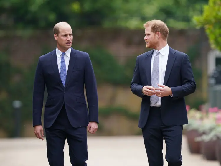 Príncipe Harry e Príncipe William tiveram seus ganhos revelados por relatório financeiro. (WPA Pool/Getty Images)