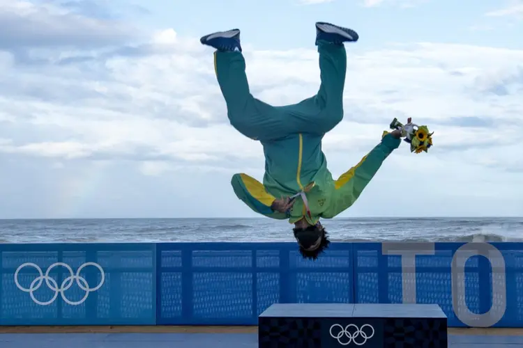 Ítalo Ferreira é o primeiro medalhista de ouro da história dos Jogos Olímpicos. (Olivier Morin/Getty Images)