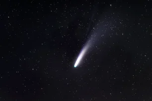 Imagem referente à matéria: Cometa raro que só aparece uma vez a cada 69 anos será visível hoje; veja horário e como observar