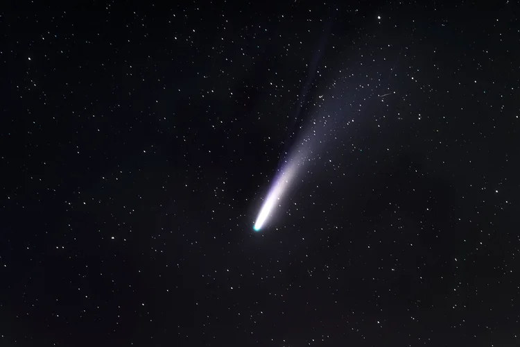 Cometa: o cometa 13P/Olbers é considerado como um "tipo Halley", um ponto brilhante frequentemente estudado pelos astrônomos (Divulgação/Getty Images)