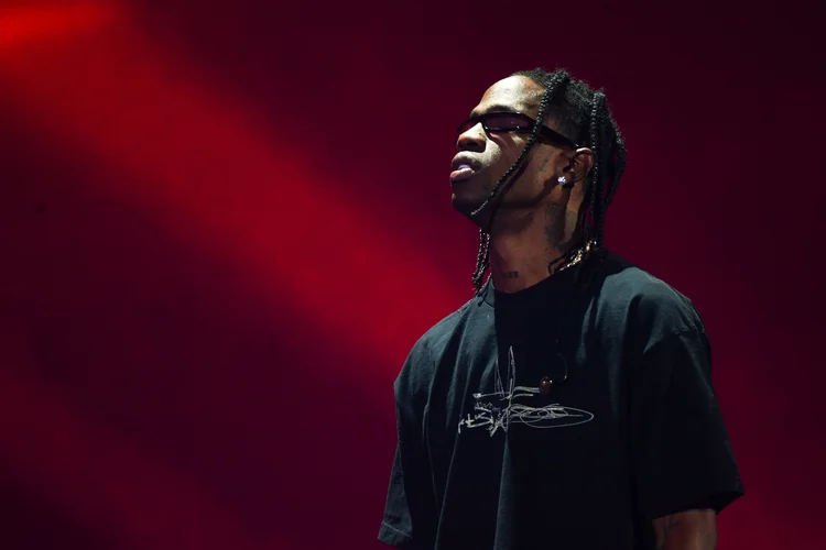 Travis Scott vai fazer show solo no Brasil, em setembro (Denise Truscello/Getty Images)