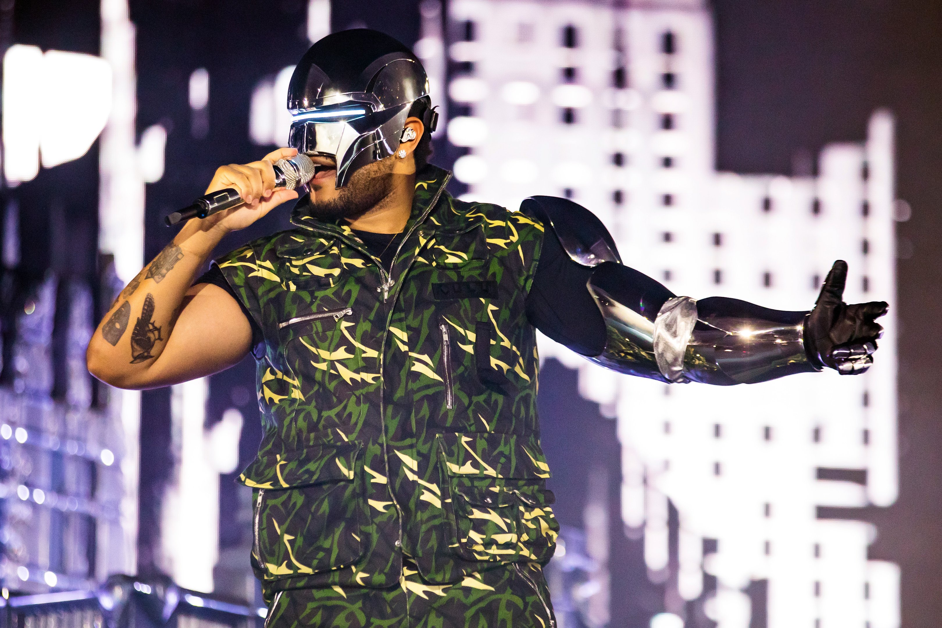 Show de The Weeknd em Monterrey, no México, em setembro de 2023