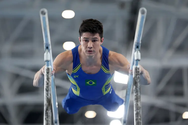 Arthur Nory, ginasta brasileiro (Ezra Shaw/Getty Images)