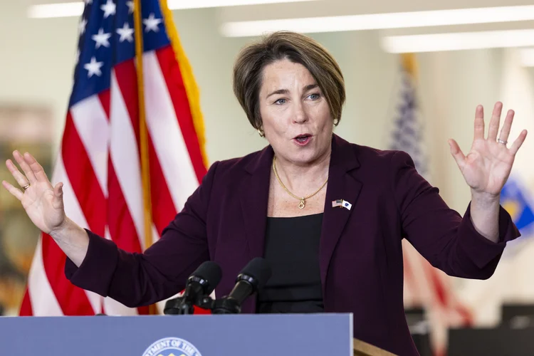 Maura Healey, governadora de Massachussets (Adam Glanzman/Getty Images)