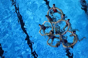 Imagem referente à matéria: Pela primeira vez, homens podem competir no nado artístico nas Olimpíadas de Paris 2024