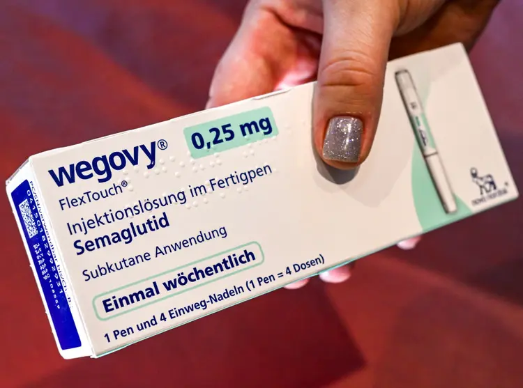 Wegovy custará entre R$ 1228 e R$ 2366 nas farmácias brasileiras. (picture alliance/Getty Images)
