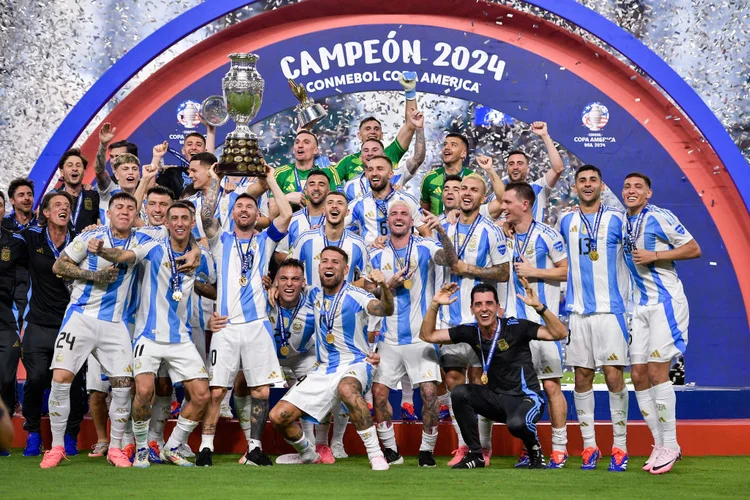 Título da Argentina na Copa América criou uma chuva de memes nas redes sociais.  (Getty Images/Getty Images)