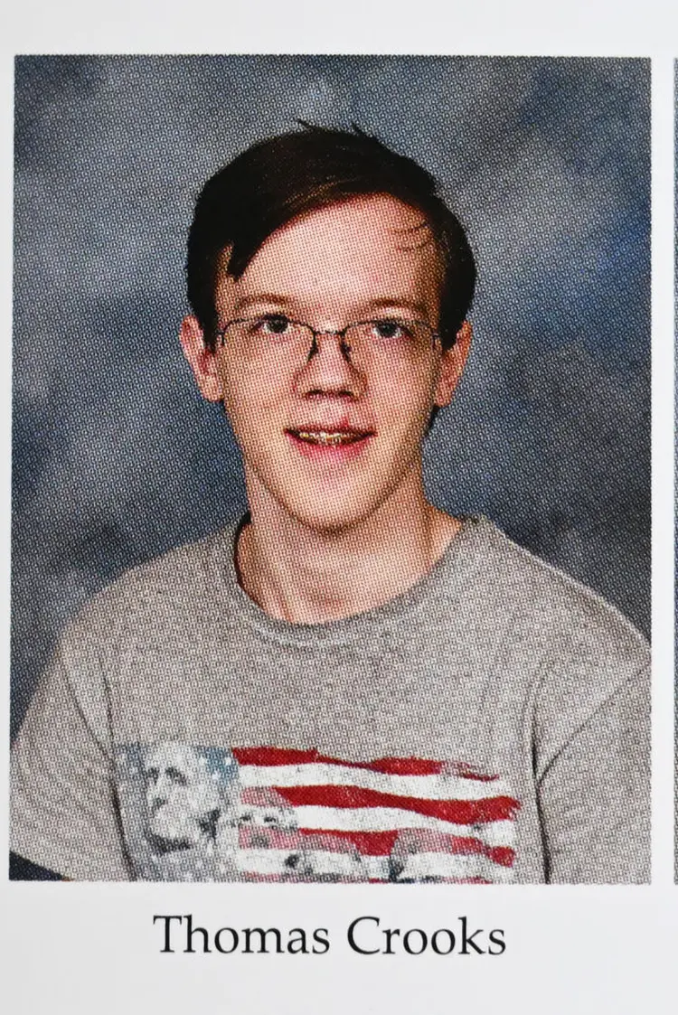 BETHEL PARK, PA - JULY 14: Bethel Park High School 2020 yearbook photo of Thomas Crooks as seen on Sunday July 14, 2024 in Bethel Park, PA. Cooks was named as the alledged shooter at former President Donald Trump's Saturday rally. (Courtesy Photo) (The Washington Post/Getty Images)