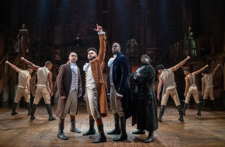 Hamilton: musical da Broadway já faturou mais de 1 bilhão de dólares (Broadway League/Divulgação)