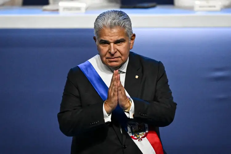 José Raúl Mulino, presidente do Panamá (MARTIN BERNETTI/AFP/Getty Images)