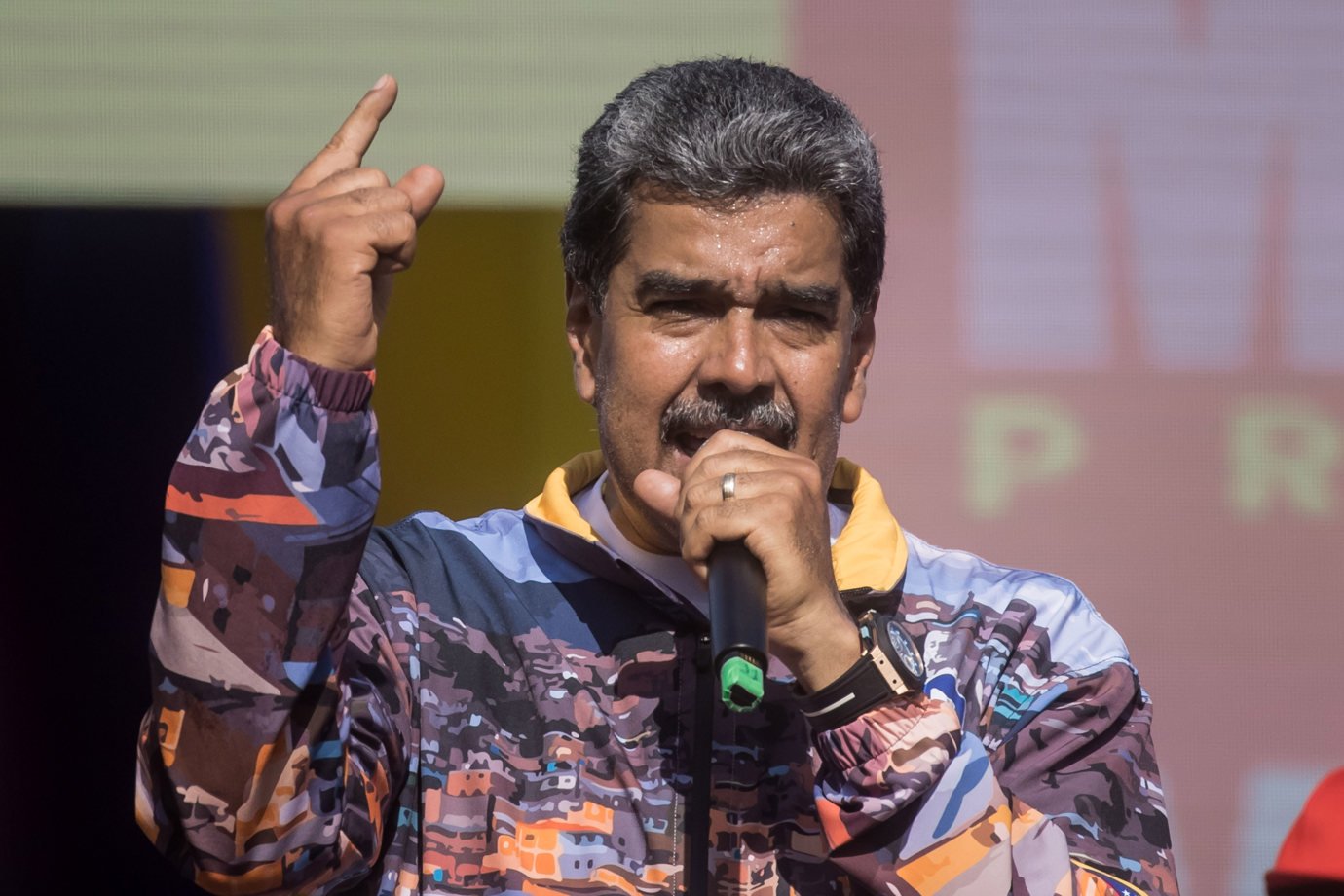 Acto de Campaña de Nicolás Maduro en Caracas