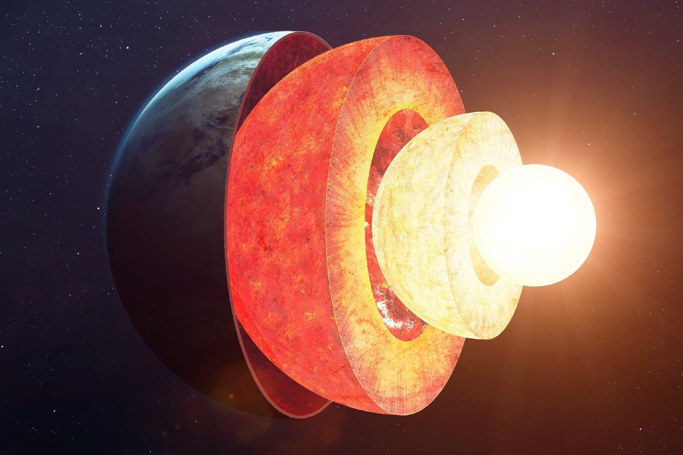 Núcleo da Terra está desacelerando e pode girar ao contrário; entenda como isso afeta o planeta