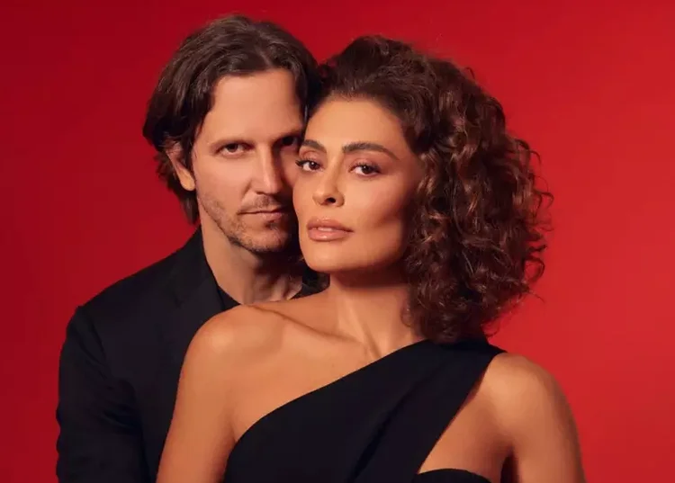 O 'melodrama brasileiro' protagonizado por Juliana Paes e Vladimir Brichta está entre as cinco produções de língua não-inglesa mais assistidas do streaming nesta semana (Divulgação/Netflix)