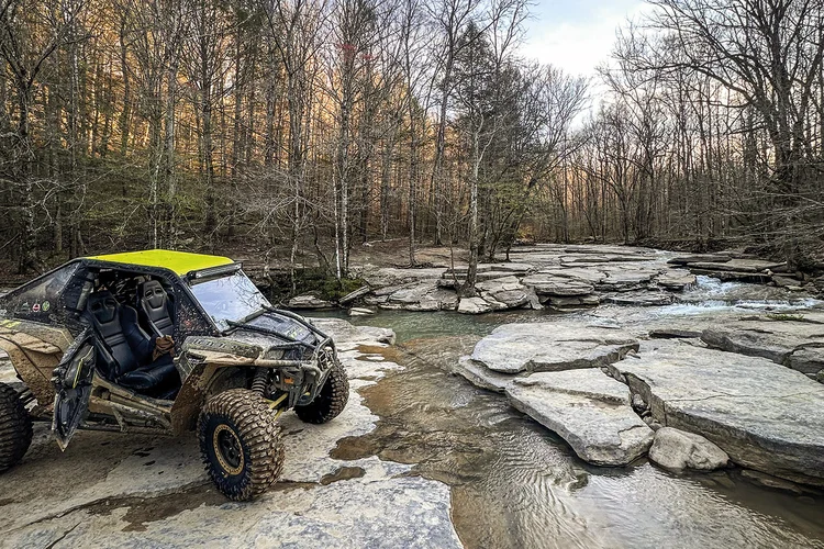 Coalmont OHV Park: trilhas exclusivas para veículos off-road (Carolina Gehlen/Exame)