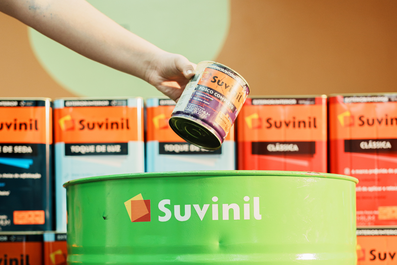 Suvinil: economia circular é um dos pilares da “química” por trás de um futuro sustentável