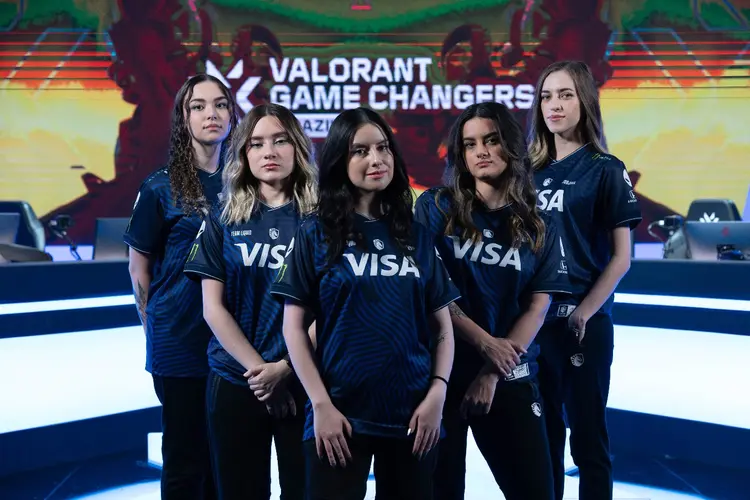 Valorant: equipe da Team Liquid vai contar com novo uniforme com o patrocínio da Visa (Divulgação)