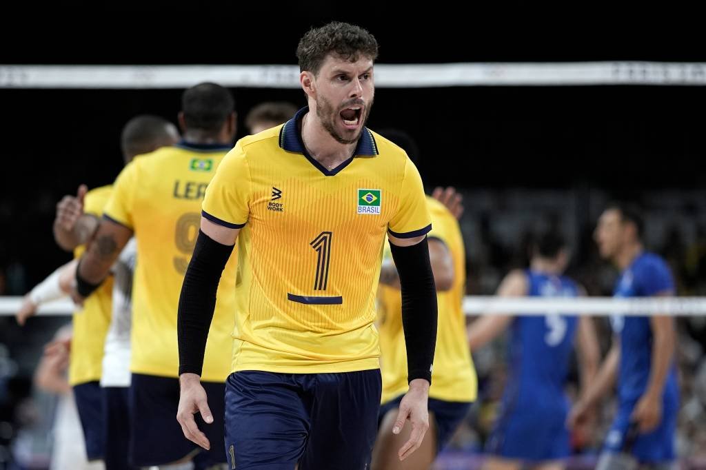 Vôlei masculino hoje nas Olimpíadas: veja horário e onde assistir nesta segunda-feira, 5