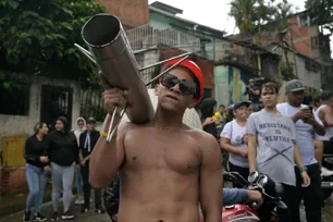 Imagem referente à matéria: Protestos contra reeleição de Maduro são registrados em favelas de Caracas: 'Entregue o poder!'
