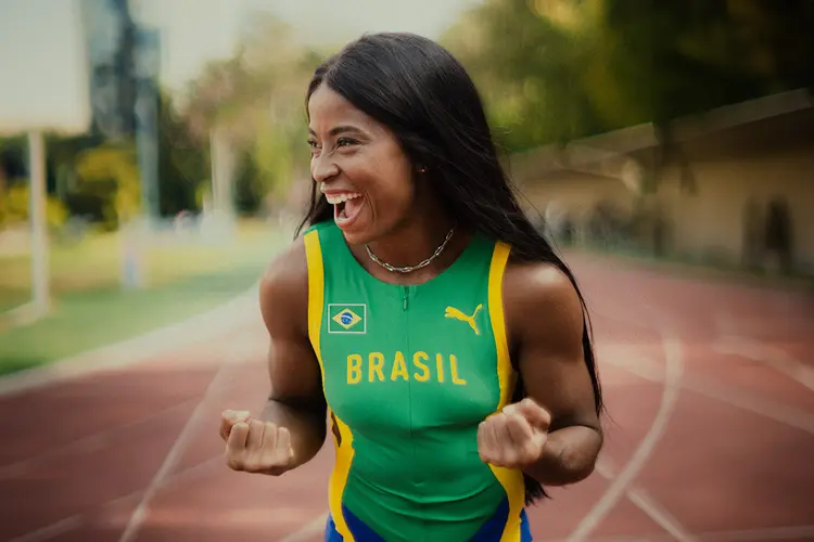 Vitória Rosa, atleta olímpica e embaixadora PUMA. (Puma/Divulgação)