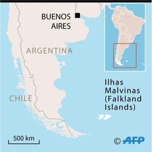 Navio pesqueiro naufraga nas Ilhas Malvinas e 8 pessoas morrem