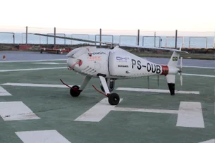 Petrobras realiza voo no litoral do RJ com aeronave remotamente pilotada