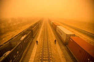 Imagem referente à matéria: Quantidade de poeira no ar caiu em 2023, diz agência da ONU