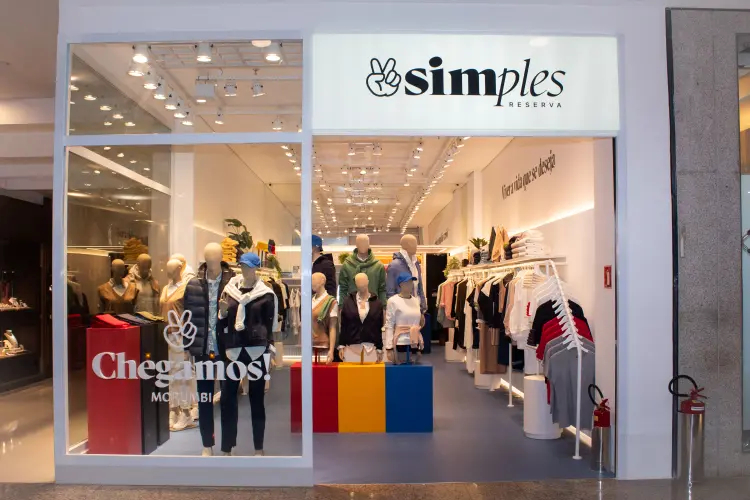 Simples Reserva inaugura a primeira loja em São Paulo, no shopping Morumbi. (Divulgação/Divulgação)