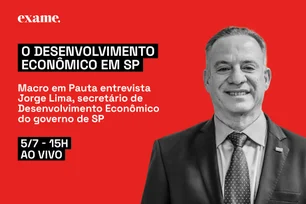 Imagem referente à matéria: Jorge Lima, secretário de desenvolvimento economico de SP, é entrevistado da EXAME desta sexta