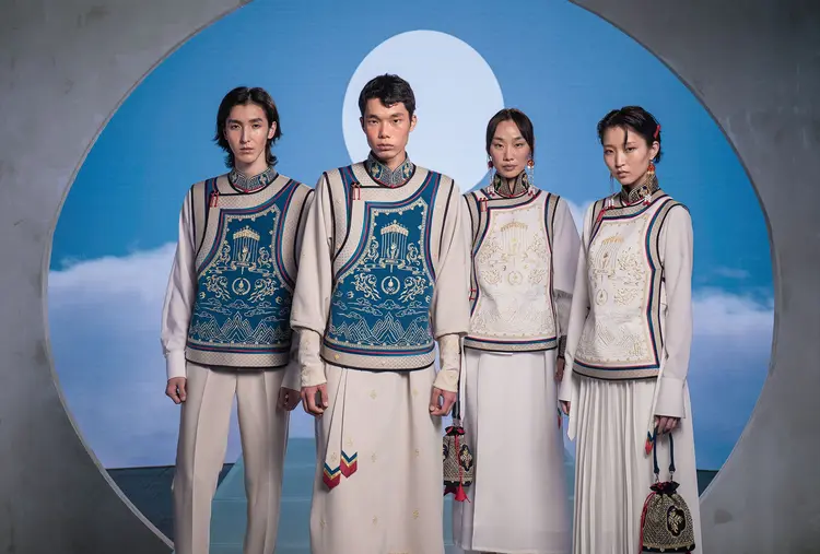 Uniforme da Mongólia: público tem eleito este traje como o mais bonito.  (Divulgação/Divulgação)