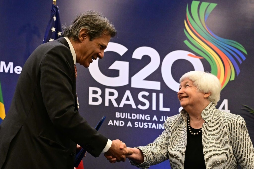 G20 se compromete a 'cooperar' para taxar grandes fortunas