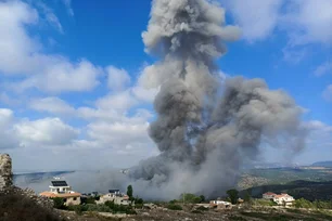 Imagem referente à matéria: Domo de Ferro de Israel abate 50 foguetes do Hezbollah; escalada de ataques preocupa autoridades