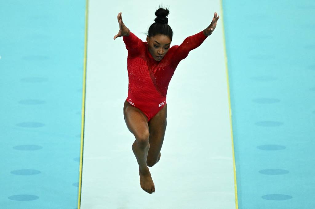 Depois das Olimpíadas de Paris, Simone Biles 'aposenta' salto mais difícil da ginástica artística