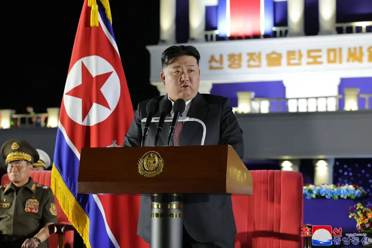 Kim vem reforçando sua estratégia militar para pressionar EUA e aliados (AFP)