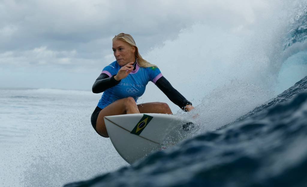 Surfe: Tatiane Weston-Webb garante medalha de prata nas Olimpíadas de Paris