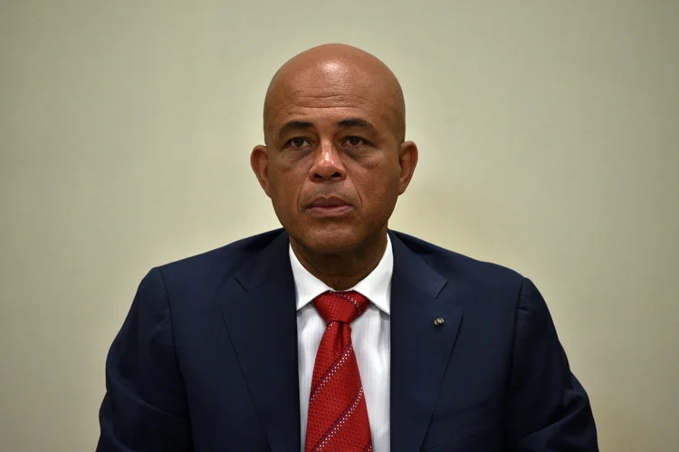 Ex-presidente haitiano Michel Martelly  (HECTOR RETAMAL/AFP)