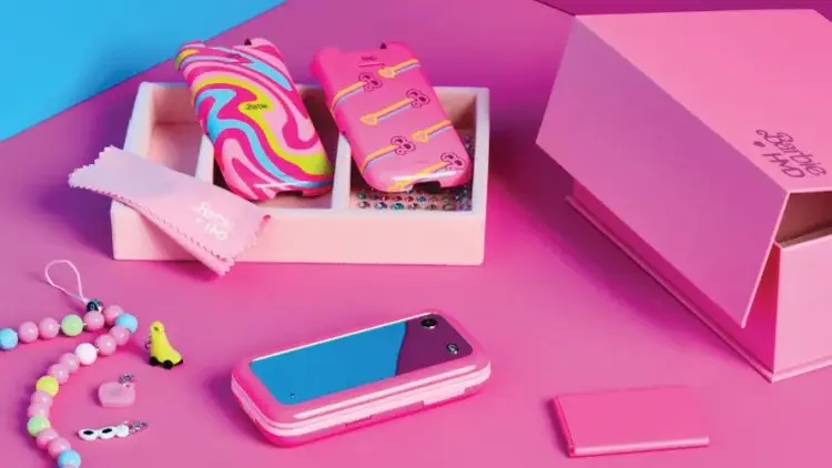 Celular da Barbie quer atingir Geração Z, que cada vez mais busca a desconexão do mundo. (Nokia/Divulgação)