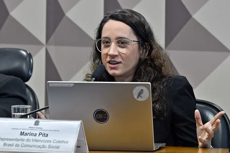 Marina Pita: coordenadora-geral de Liberdade de Expressão e Enfrentamento à Desinformação da Secom (Agência Senado)