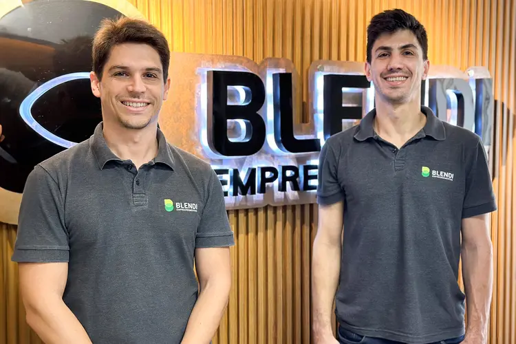 Luã Brandalise e Beto Justus, cofundadores da Blendi Empreendimentos  (Blendi Empreendimentos /Divulgação)