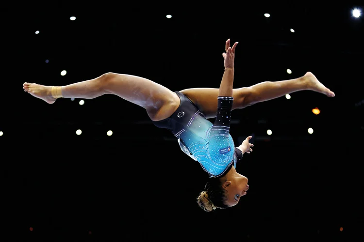 Rebeca Andrade, maior atleta da história do país em Olimpíadas (Naomi Baker/Getty Images)
