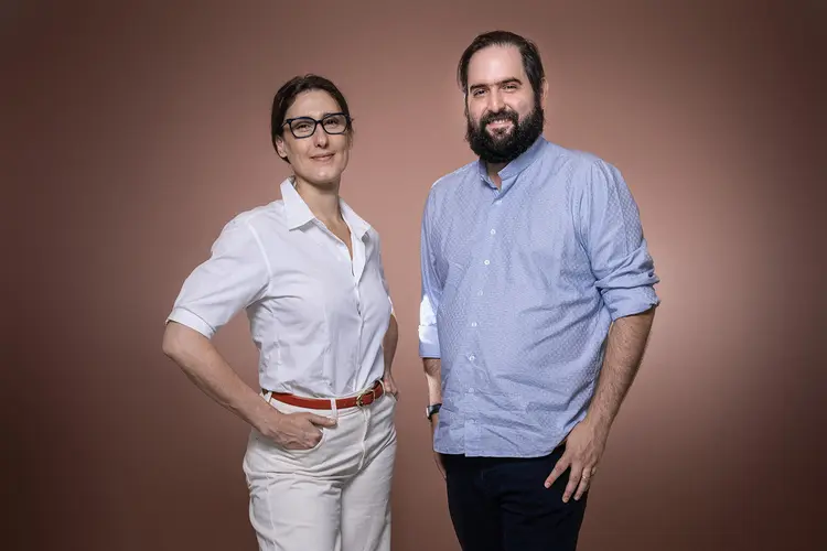 Paola Corosella e Benny Goldenberg, sócios fundadores da La Guapa (Germano Lüders/Exame)