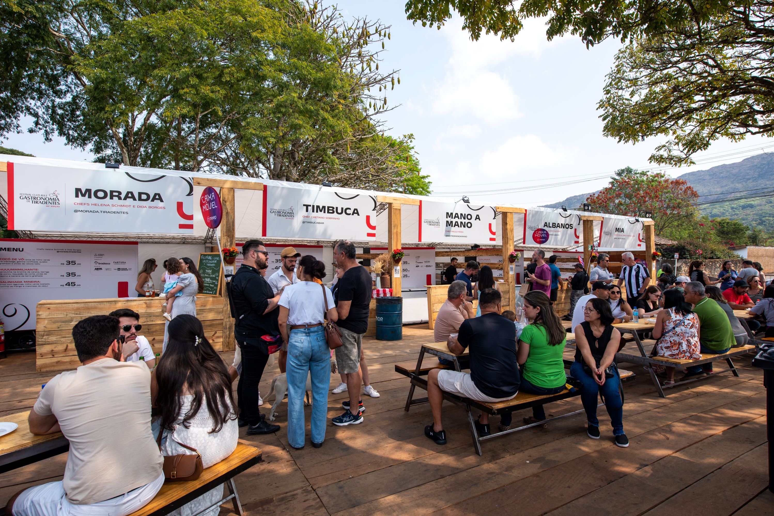 Festival Cultura e Gastronomia de Tiradentes.