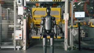 Imagem referente à matéria: Figure apresenta robô que consegue trabalhar ao lado de humanos