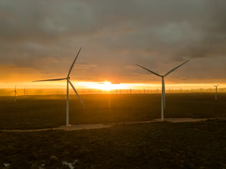 Planta de energia eólica  (Casa dos Ventos /Divulgação)